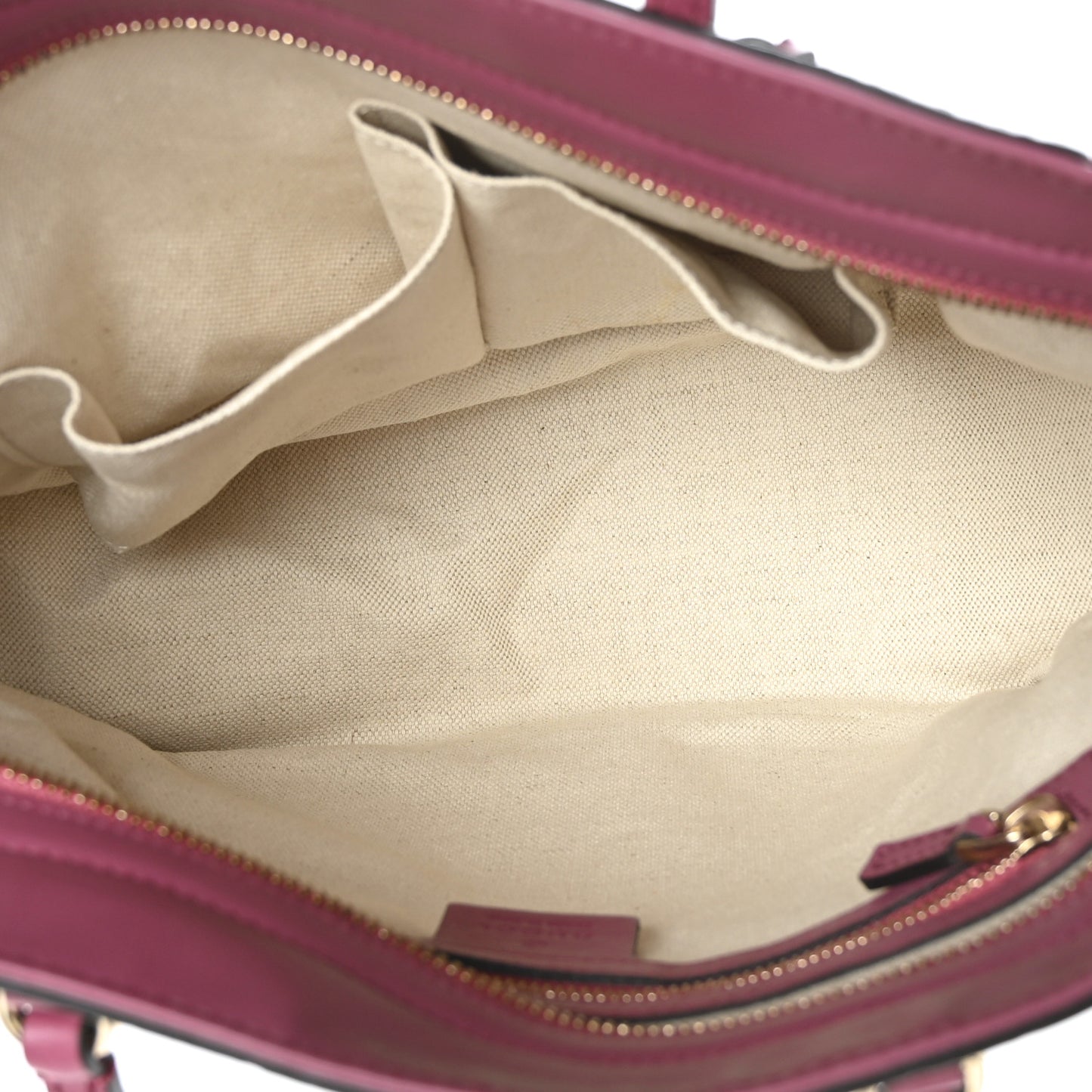 Guccissima Small Bree Zippered Tote Peonia Flower