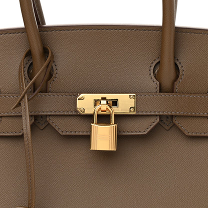 Hermes Madame Calfskin Birkin Sellier 30 Toundra 8 of 13