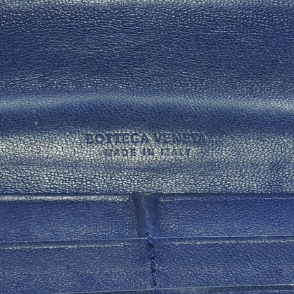 Bottega Veneta Nappa Intrecciato Double Zip Wallet Navy 6 of 8