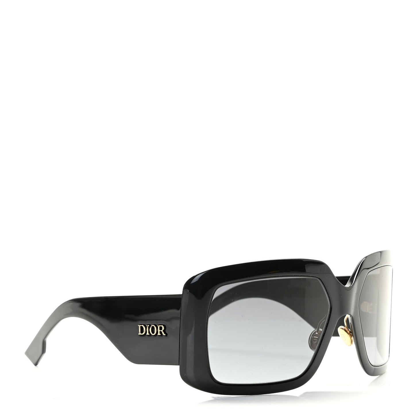 Acetate DiorSo Light 2 Shield Sunglasses Black