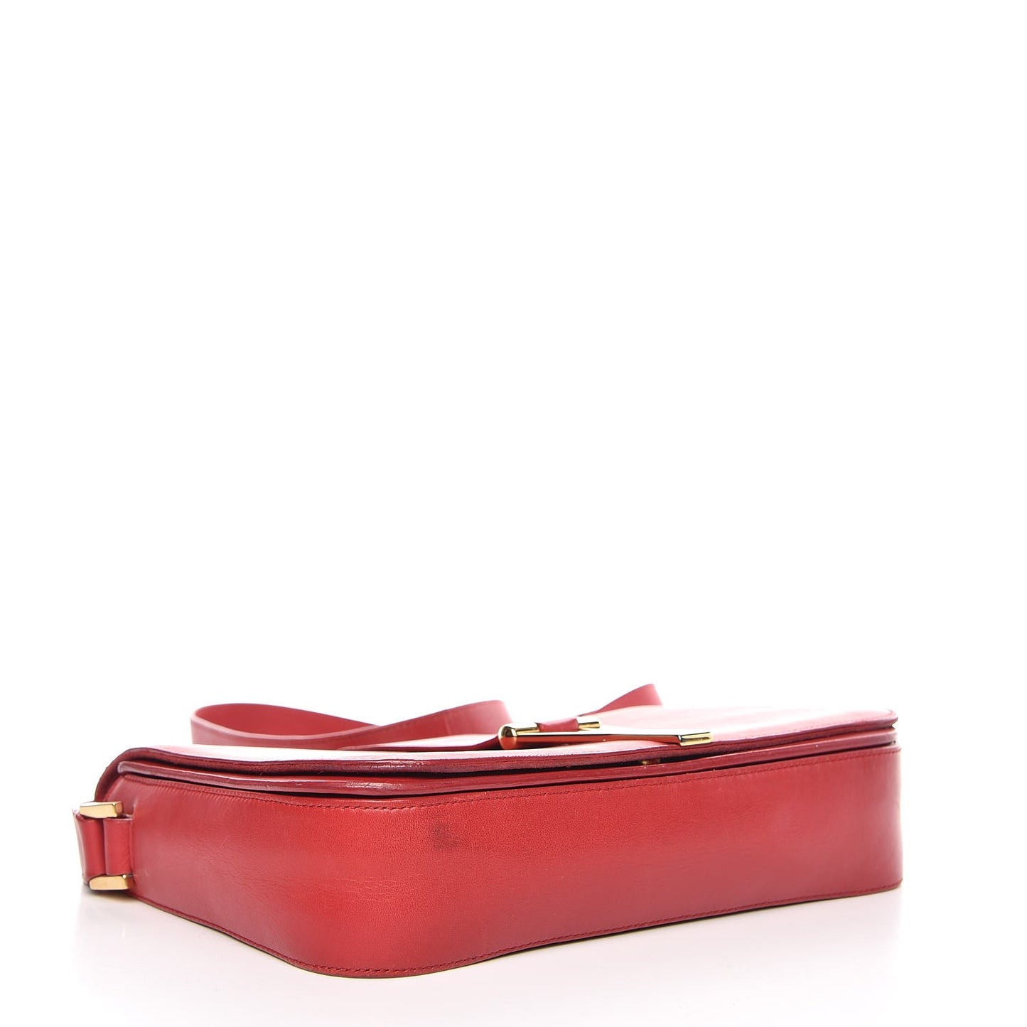 Calfskin Classic Y Satchel Red