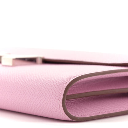 Hermes Epsom Constance Wallet To Go Mauve Sylvester 9 of 9