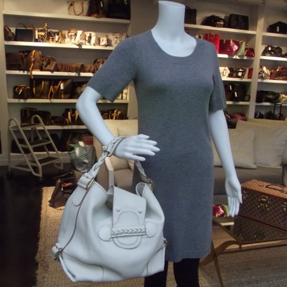 Valentino Garavani Leather Large Histoire Hobo 2 of 11