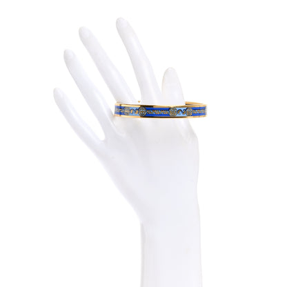Hermes Enamel Printed Narrow Bracelet 70 2 of 5