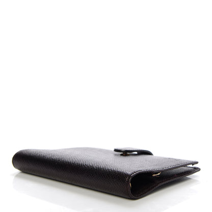 Louis Vuitton Taiga Small Ring Agenda Cover Acajou 4 of 7