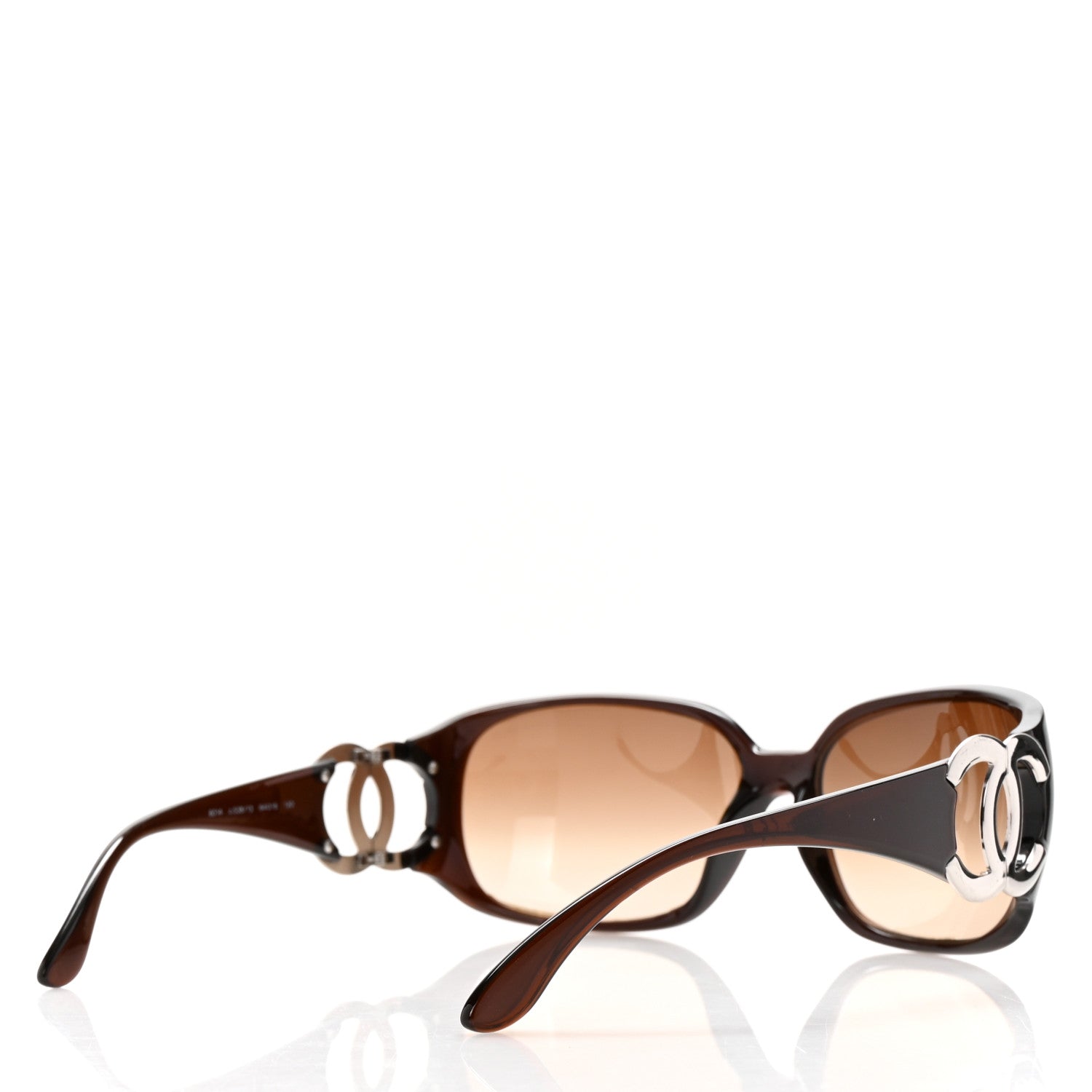 Chanel Acetate CC Sunglasses 6014 Brown 4 of 6