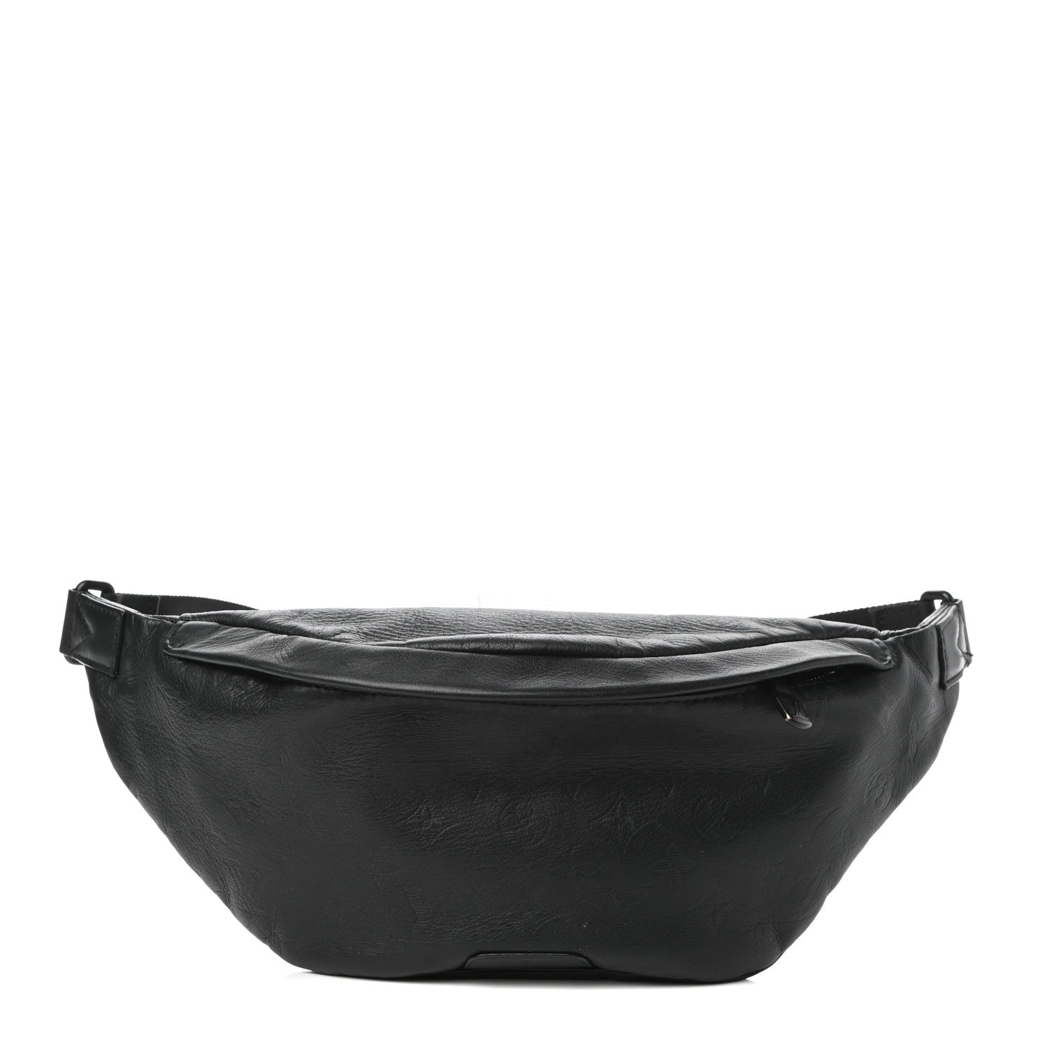 Louis Vuitton Calfskin Monogram Shadow Discovery Bumbag Black 1 of 9