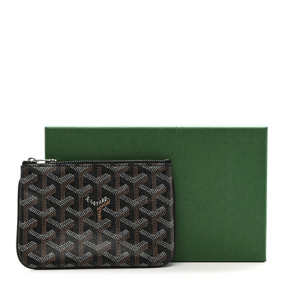 Goyard Goyardine Mini Senat Pochette Black Gold 8 of 8