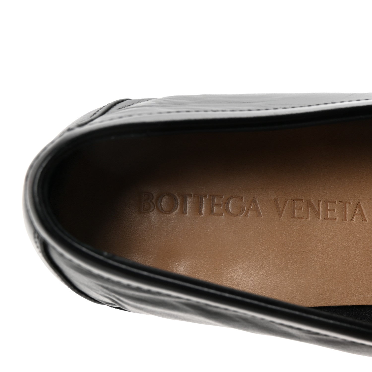 Bottega Veneta Calfskin Monsieur Loafers 40.5 Black 8 of 8