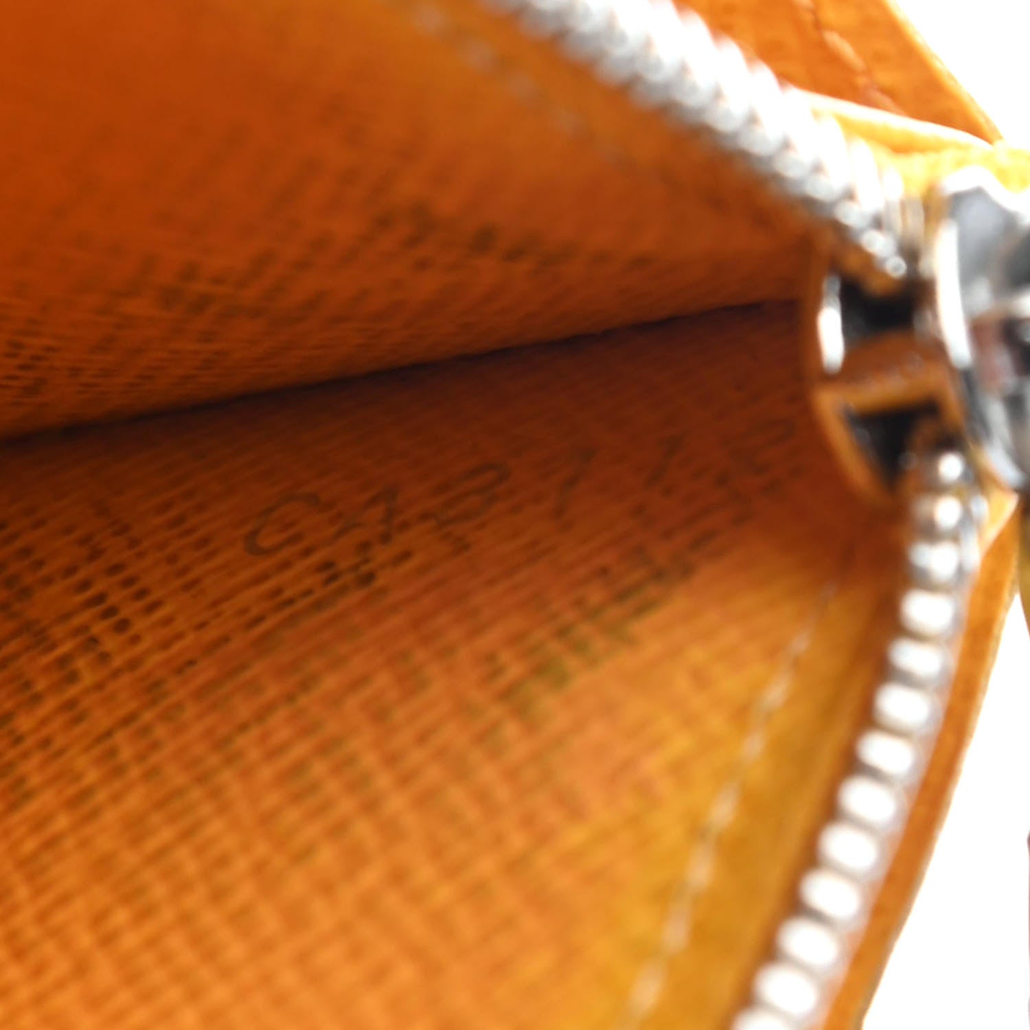 Louis Vuitton Epi Sarah Wallet Citron 7 of 8