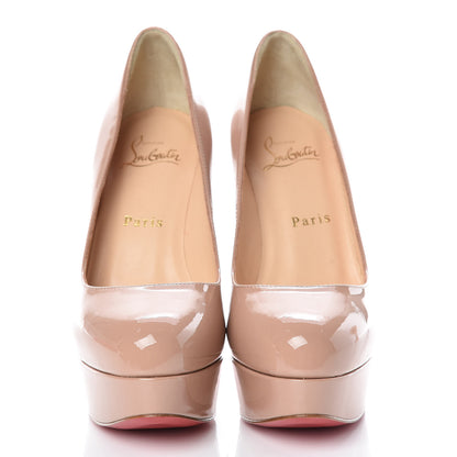 Christian Louboutin Patent Dirditta 130 Pumps 36.5 Nude 2 of 7