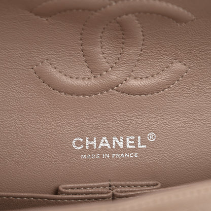Chanel Caviar Quilted Medium Double Flap Taupe 6 of 12