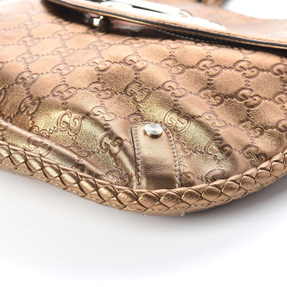 Gucci Guccissima Britt Tassel Shoulder Bag Bronze 8 of 8