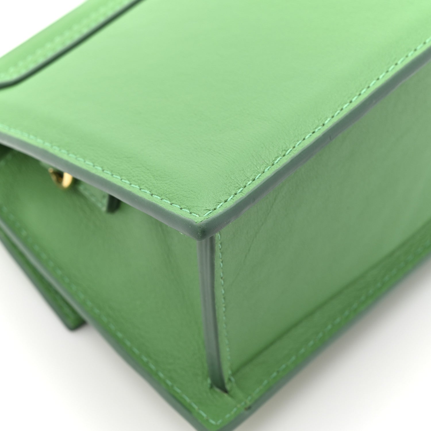 Jacquemus Calfskin Le Chiquito Noeud Green 11 of 12