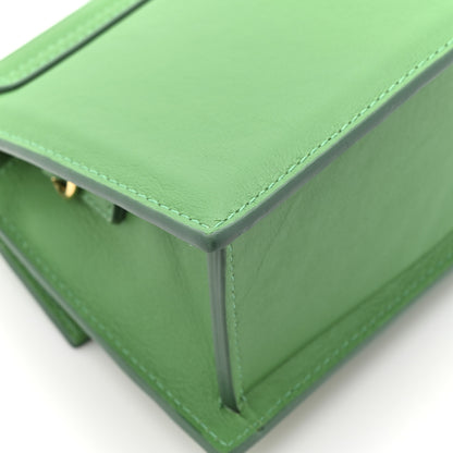 Jacquemus Calfskin Le Chiquito Noeud Green 11 of 12