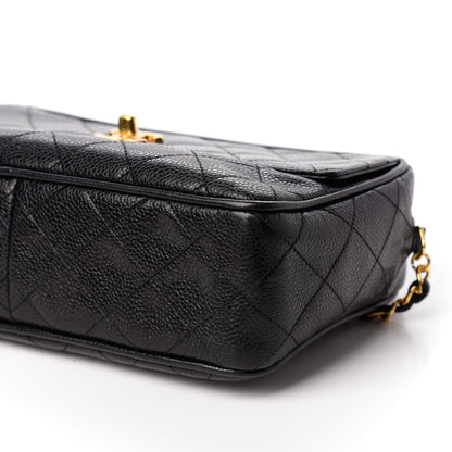 Chanel Caviar Quilted Camera Case Black 9 of 9