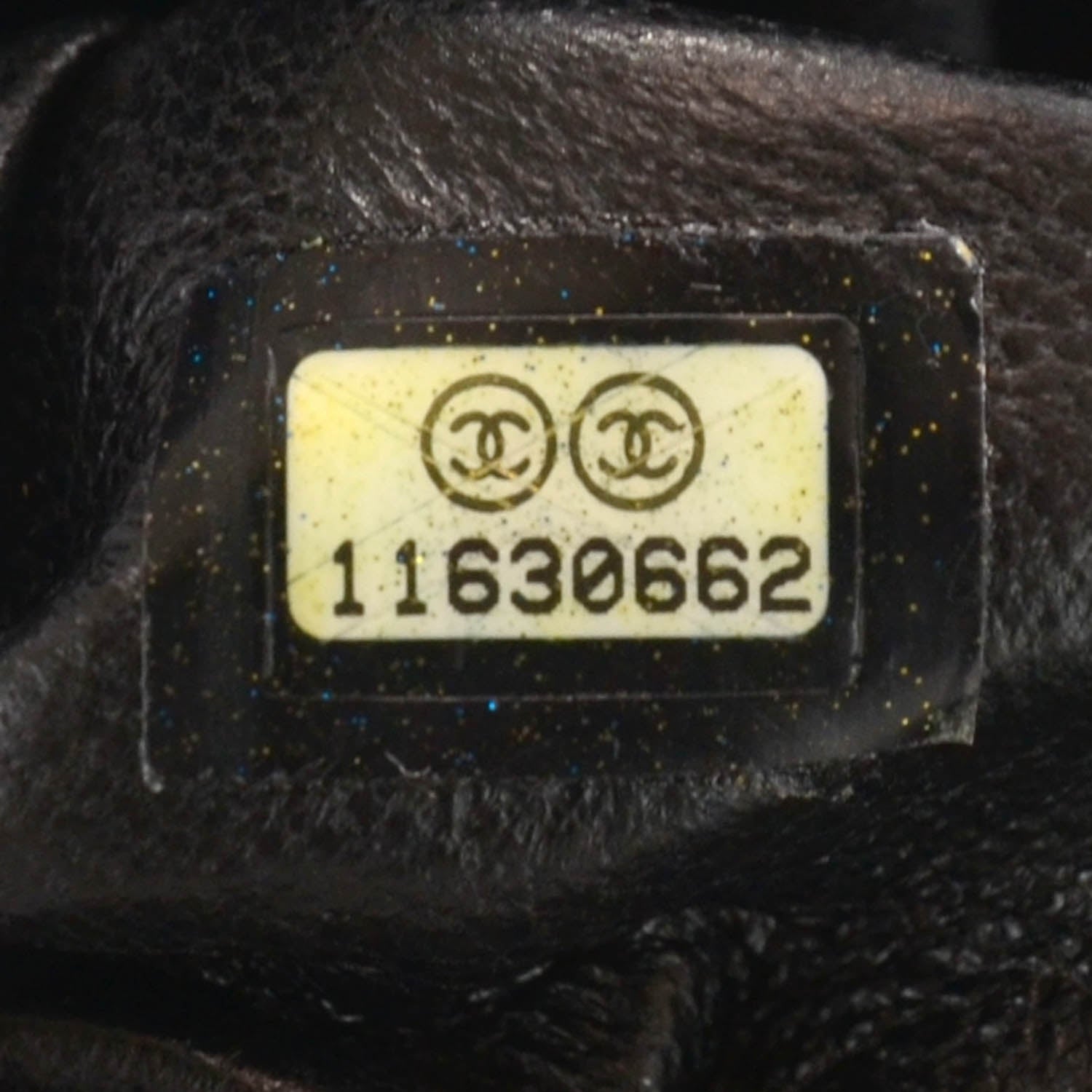 Chanel Satin Quilted Timeless Clutch Black 6 of 7