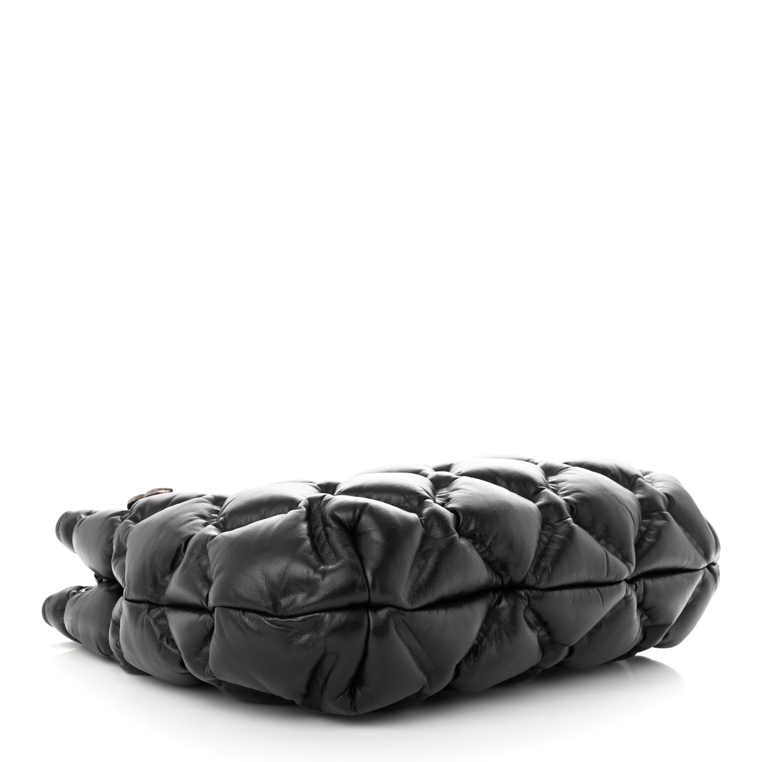 Chanel Calfskin Quilted Chesterfield Shoulder Bag Black 5 of 11