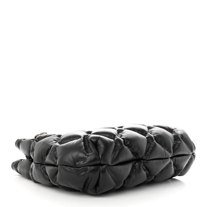Chanel Calfskin Quilted Chesterfield Shoulder Bag Black 5 of 11