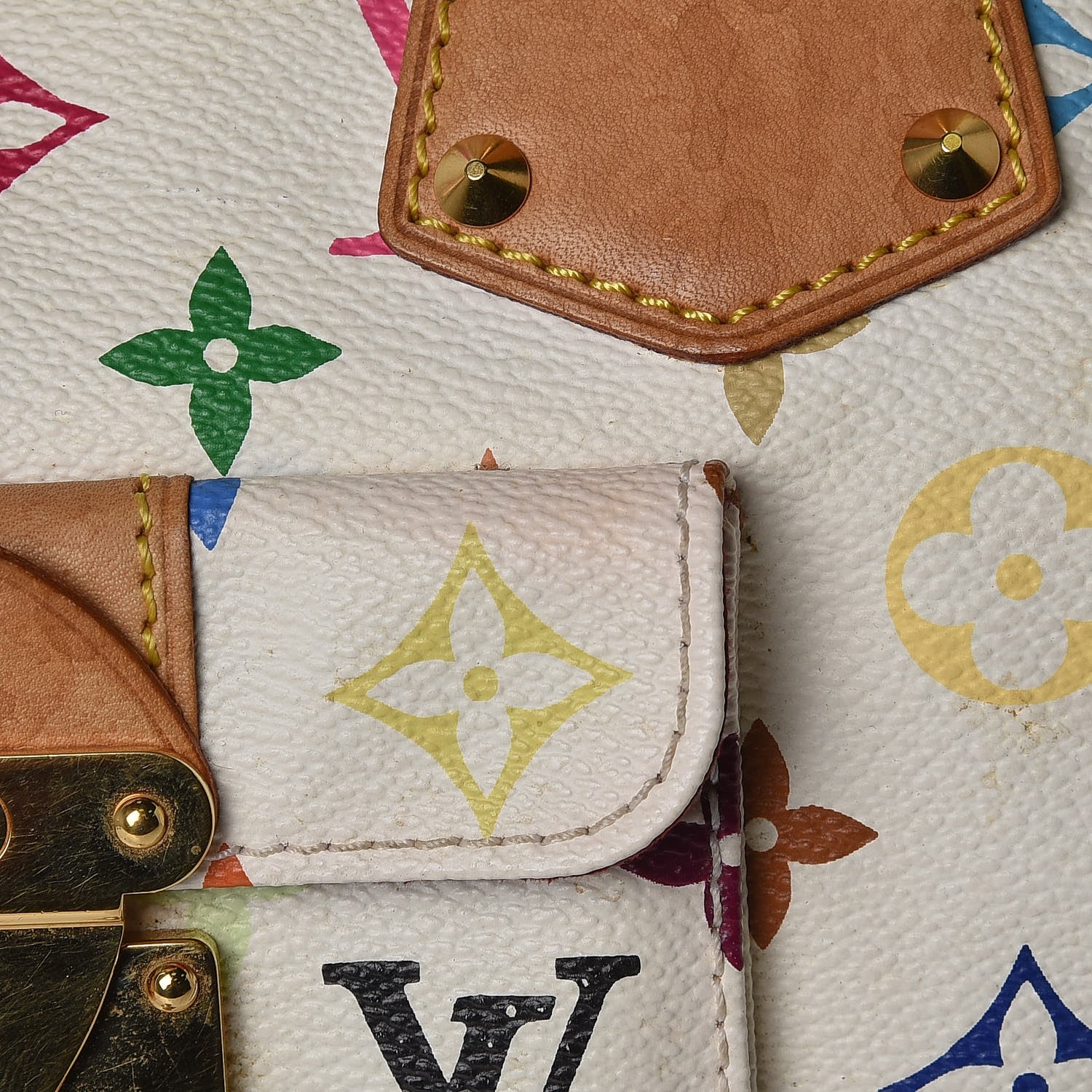 Louis Vuitton Monogram Multicolor Speedy 30 White 24 of 24