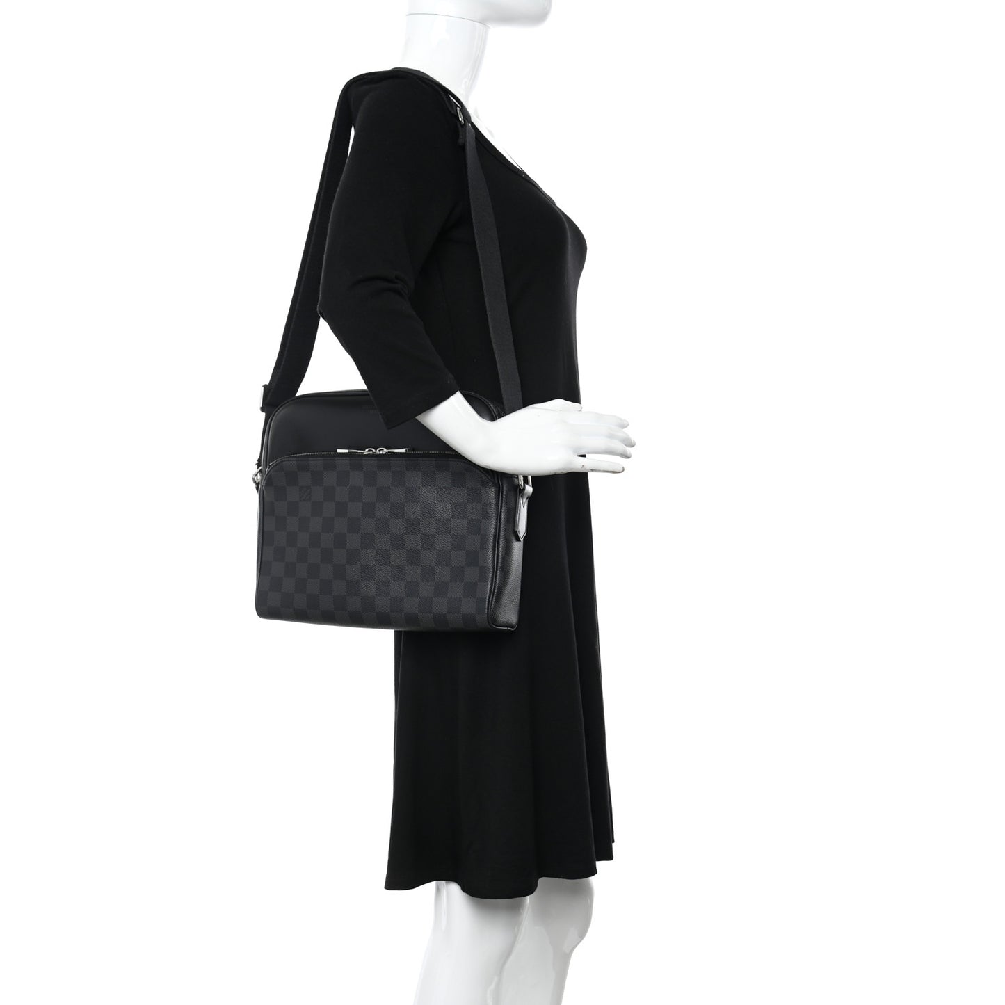 Damier Graphite Dayton Reporter PM