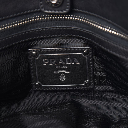 Prada Vitello Shine Bauletto Black 5 of 9