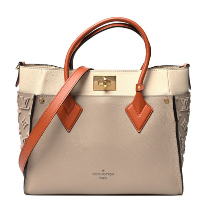 Louis Vuitton Calfskin Monogram Tufting On My Side Galet 1 of 12