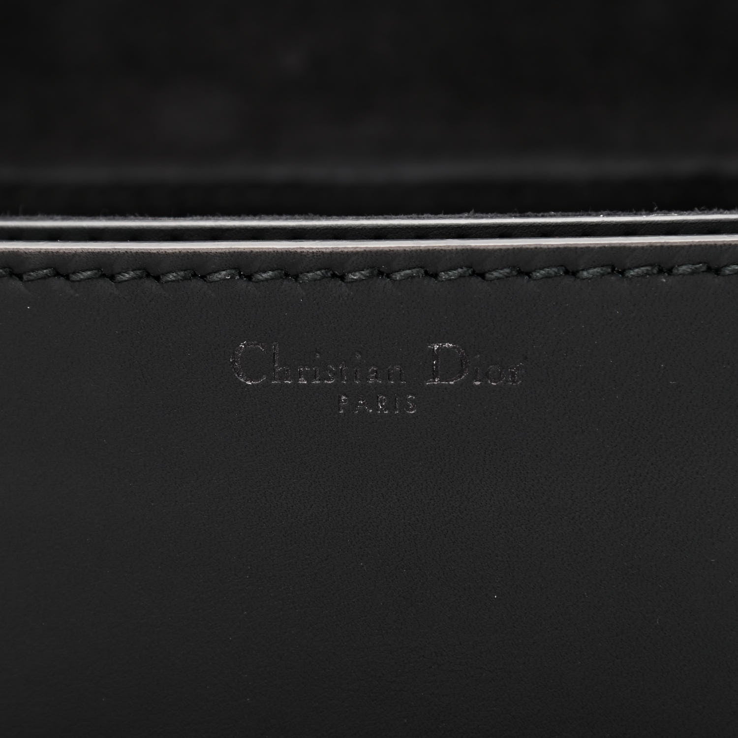 Christian Dior Ultra Matte Calfskin Dio(r)evolution Flap Bag Black 6 of 10