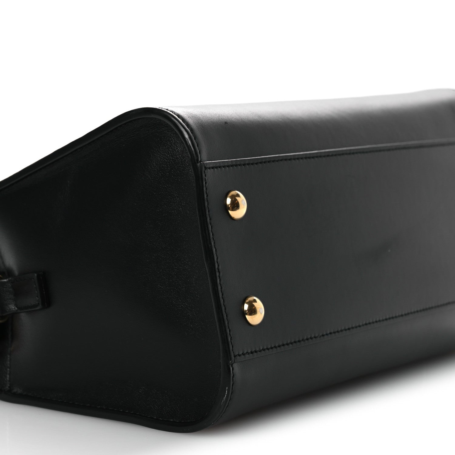Saint Laurent Calfskin Monogram Baby Cabas Black 9 of 14