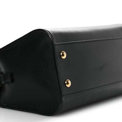Saint Laurent Calfskin Monogram Baby Cabas Black 9 of 14