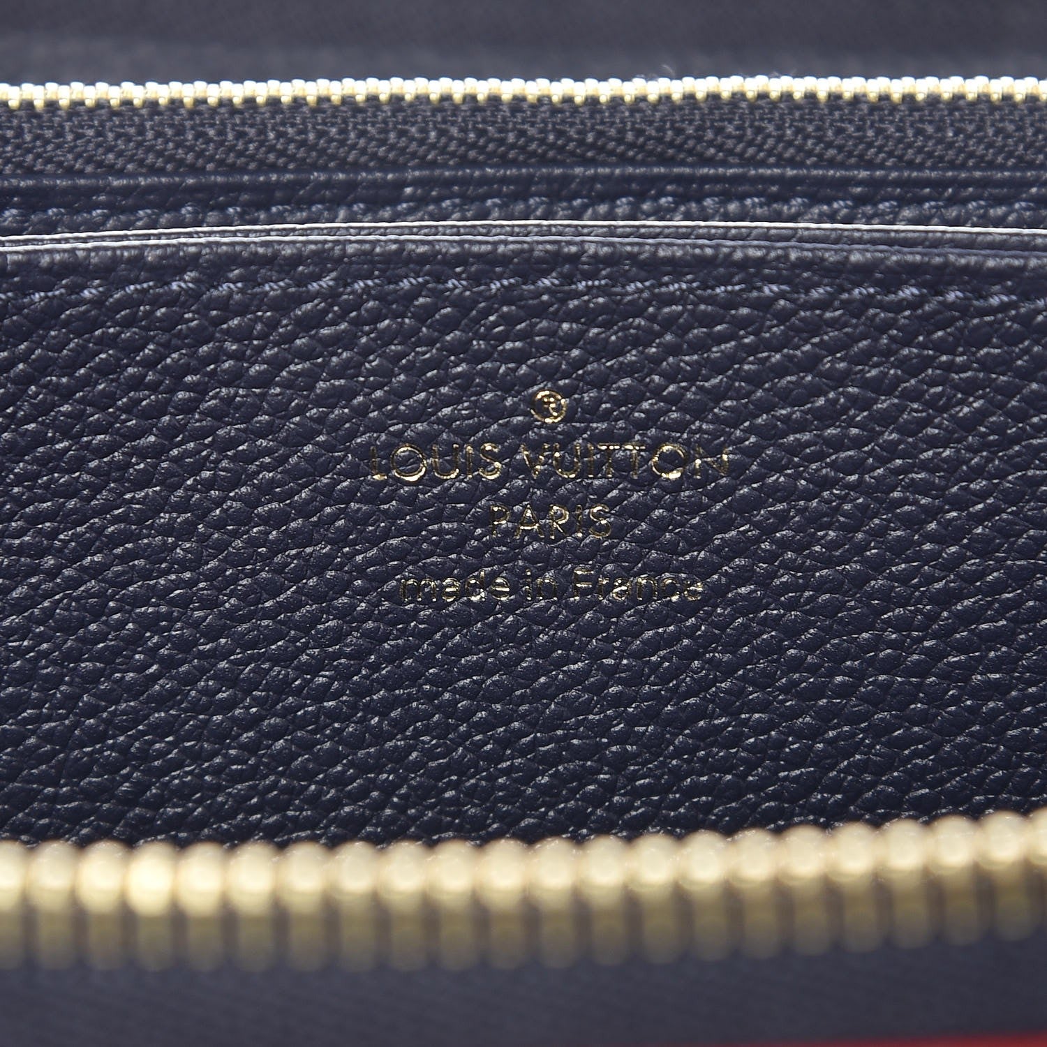 Louis Vuitton Empreinte Zippy Wallet Marine Rouge 7 of 7