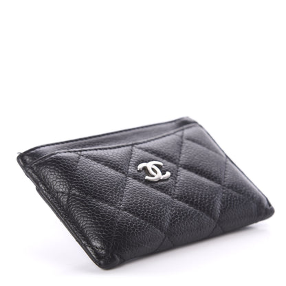 Chanel Caviar Quilted Card Holder Black 3 of 7
