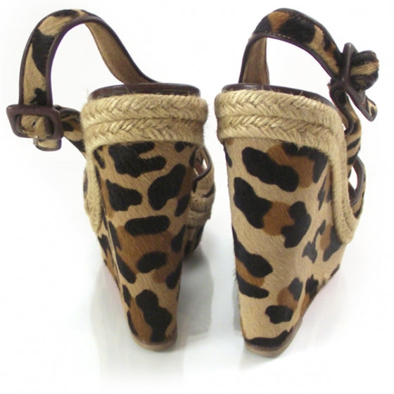 Christian Louboutin Tigresse 140 Espadrille Wedges 39 4 of 6