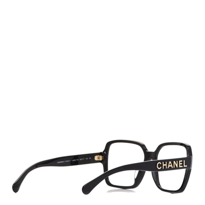 Chanel Acetate Square Eyeglasses 5408 Black 4 of 7