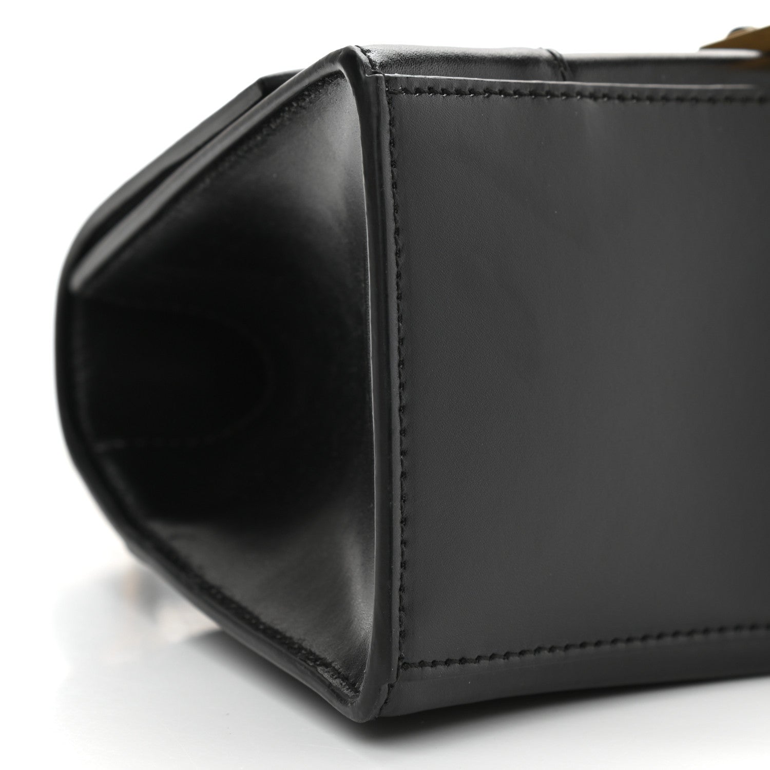 Balenciaga Shiny Box Calfskin Small Hourglass Top Handle Bag Black 9 of 12