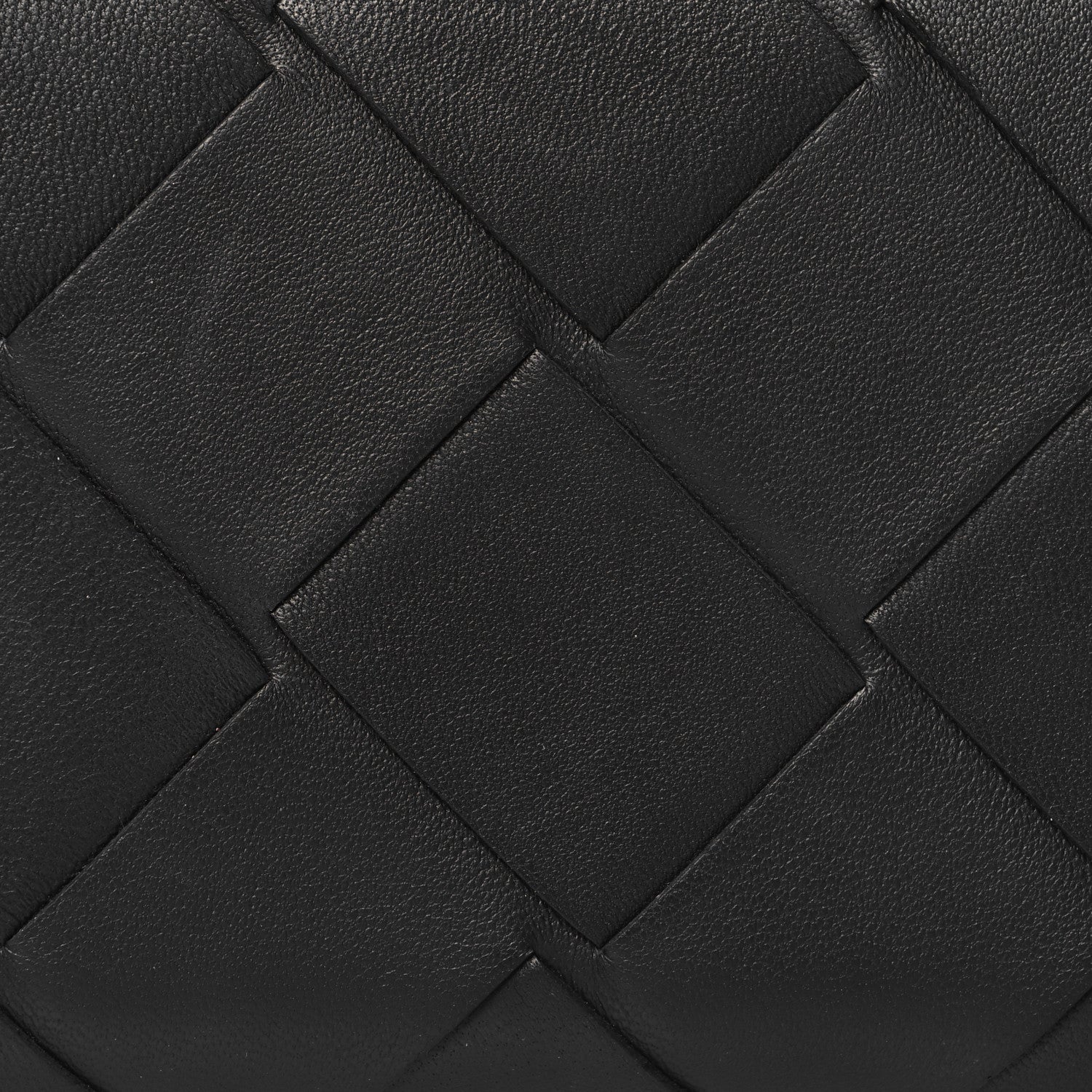 Bottega Veneta Nappa Maxi Intrecciato Zip Around Wallet Black 7 of 9