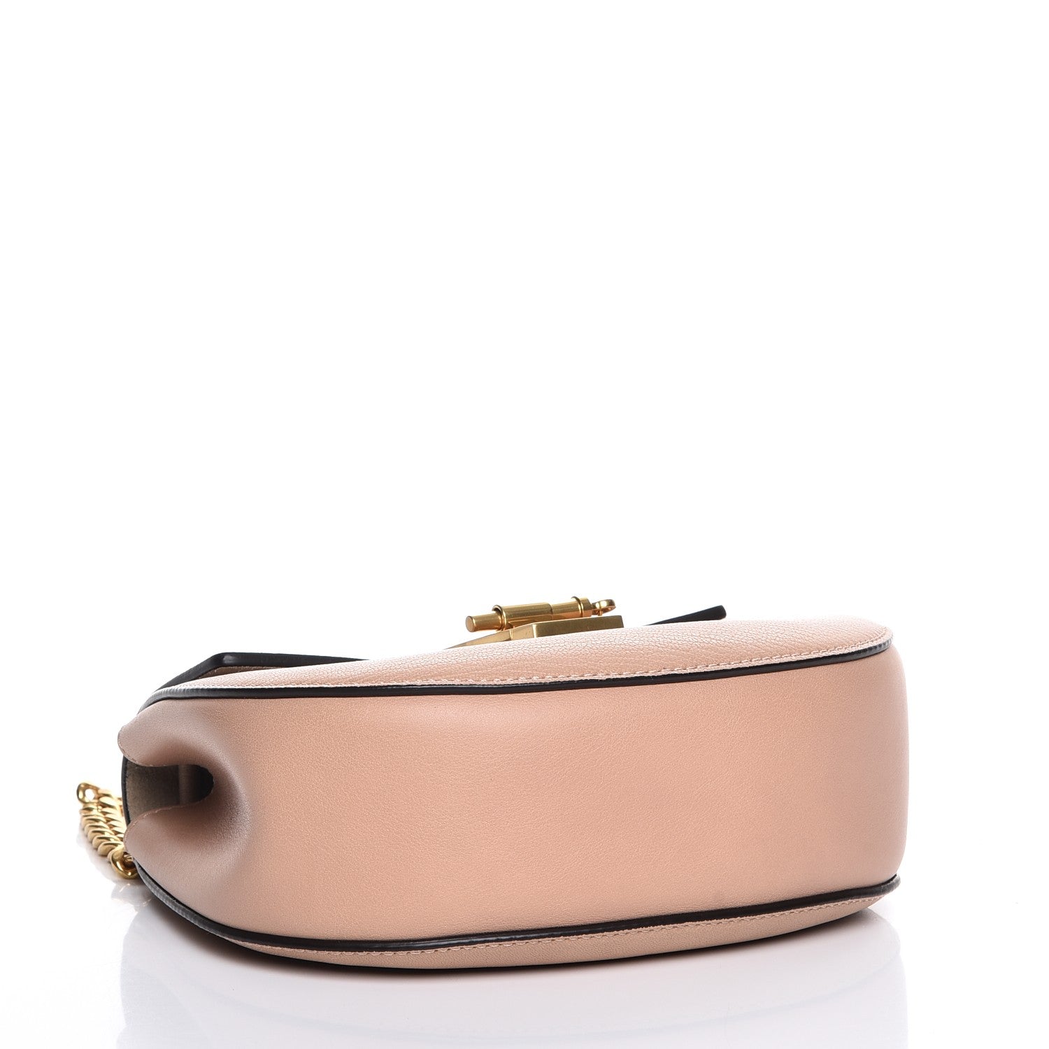 Chloe Goatskin Mini Drew Shoulder Bag Biscotti Beige 5 of 8