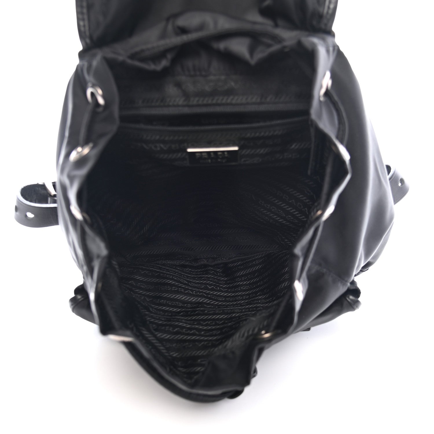 Prada Nylon Vela Sport Backpack Black 4 of 7
