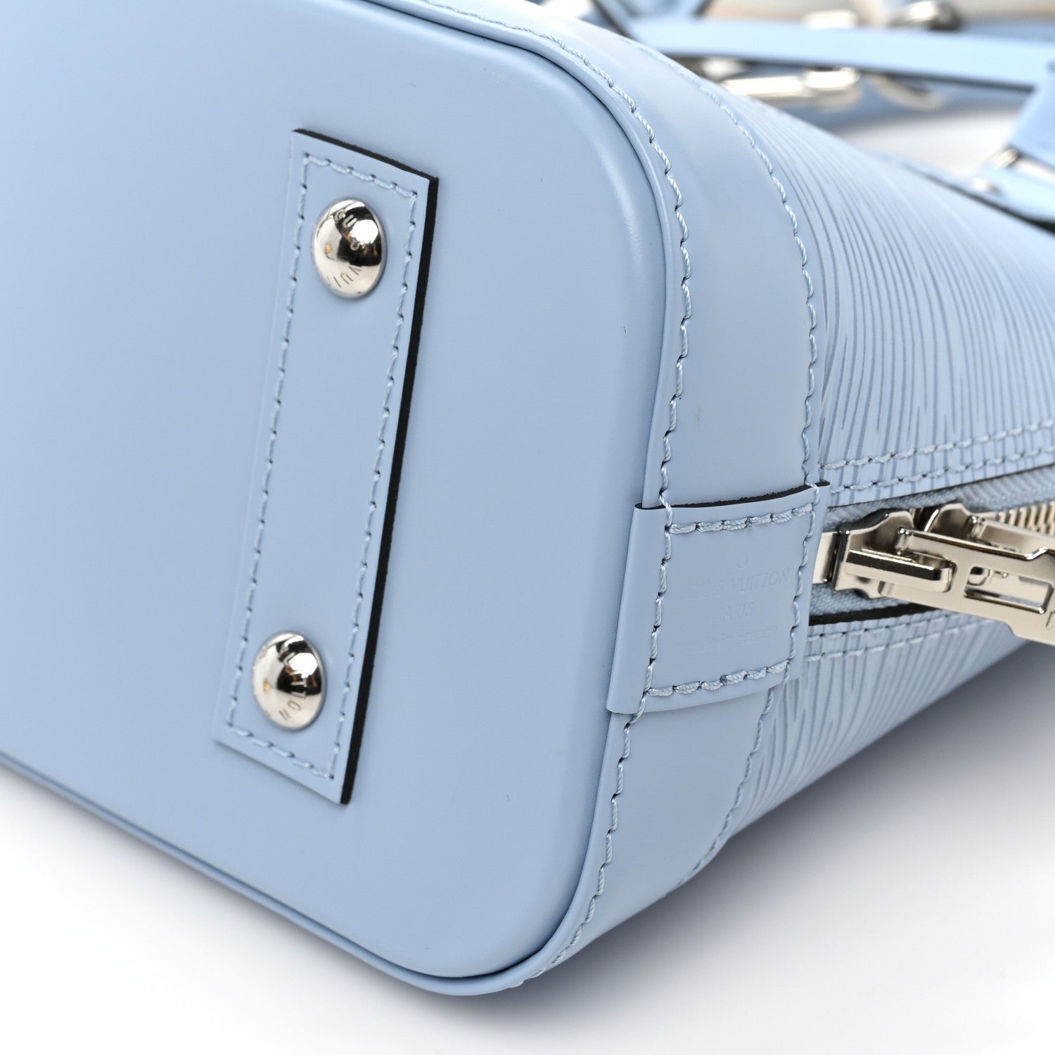 Louis Vuitton Epi Jacquard Alma BB Bleu Nuage 8 of 8