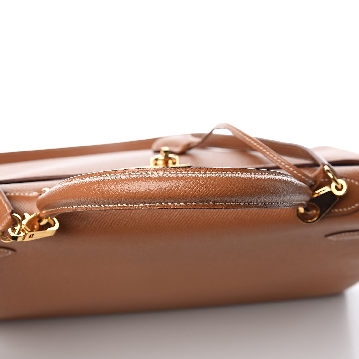 Hermes Courchevel Kelly Retourne 35 Gold 35 of 43