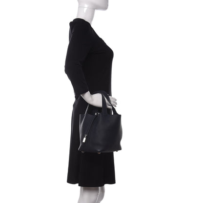 Hermes Taurillon Clemence Picotin Lock 18 PM Bleu Nuit 2 of 15