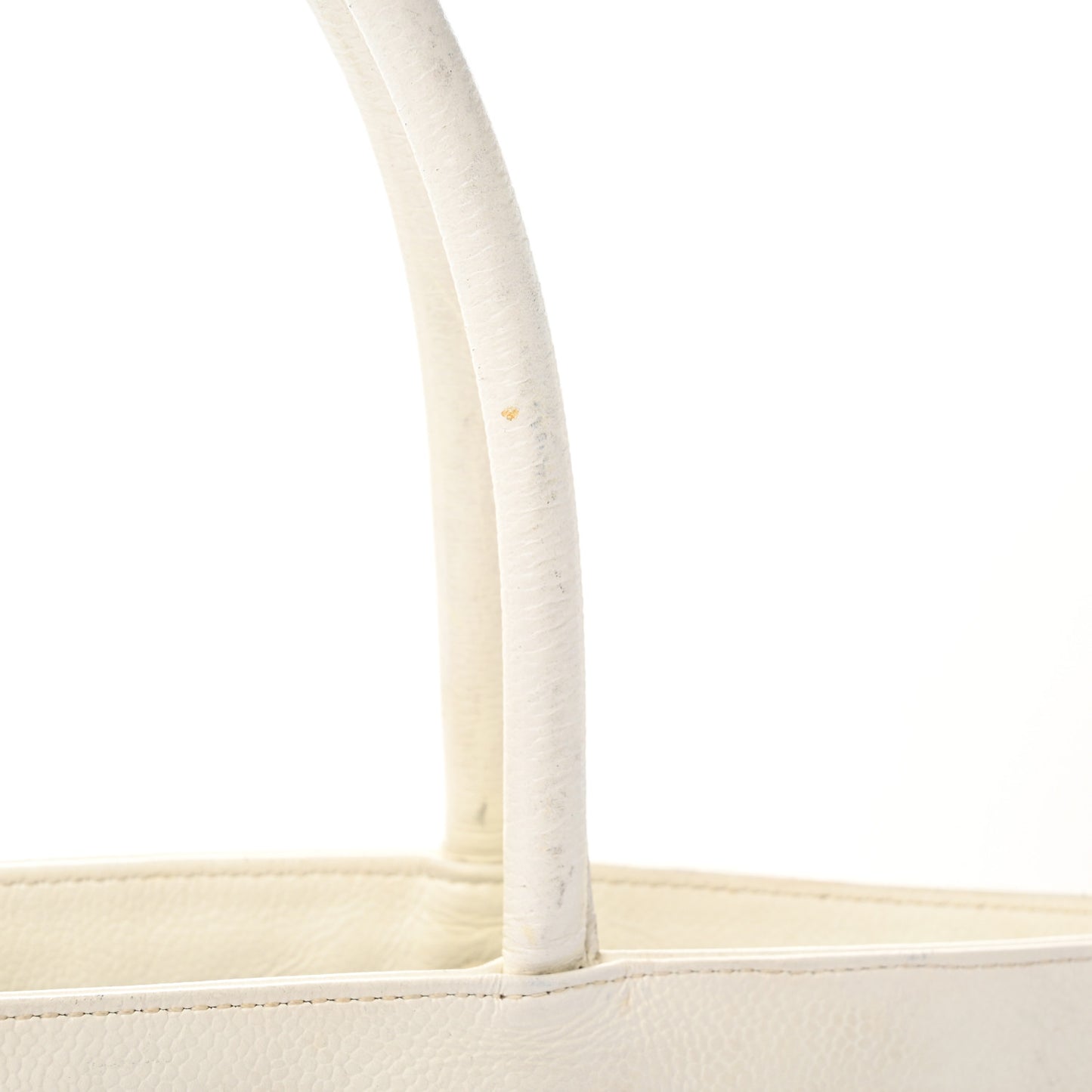 Caviar CC Timeless Tote White