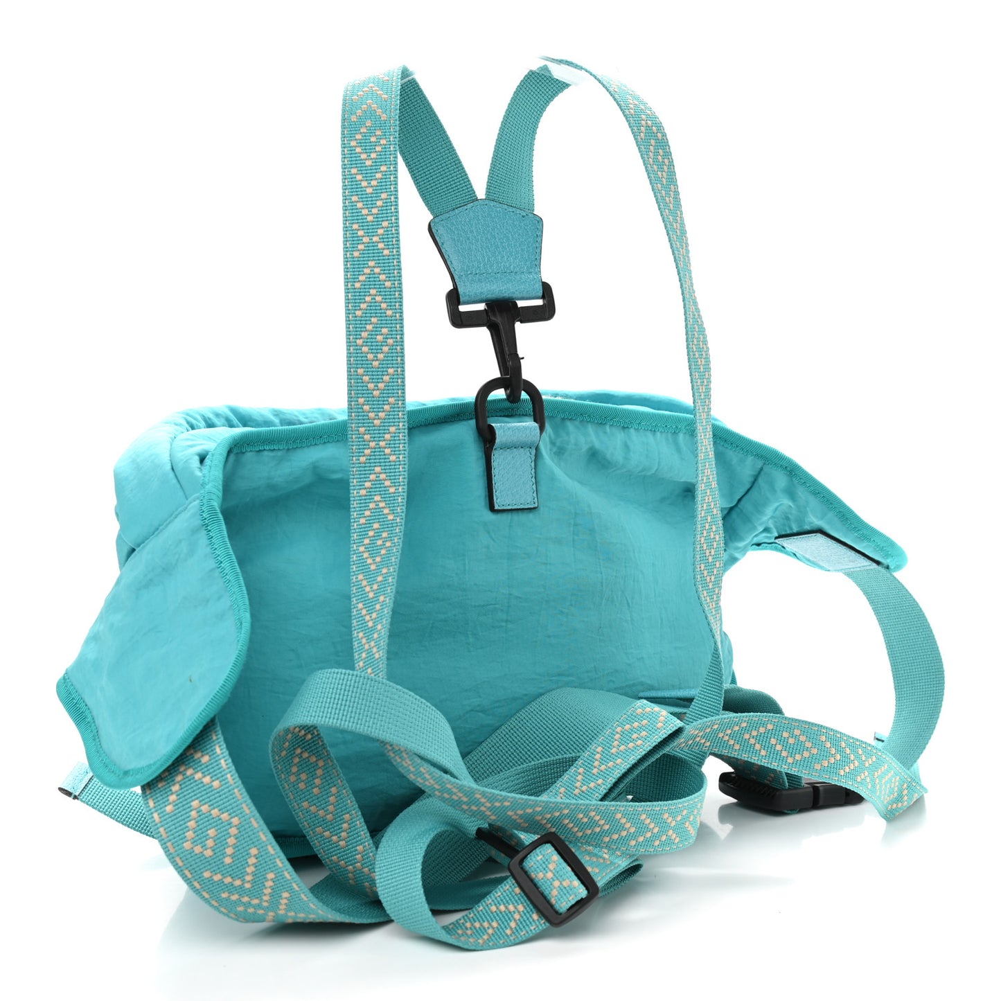 Nylon 80s Logo Patch Belt Bag Lago