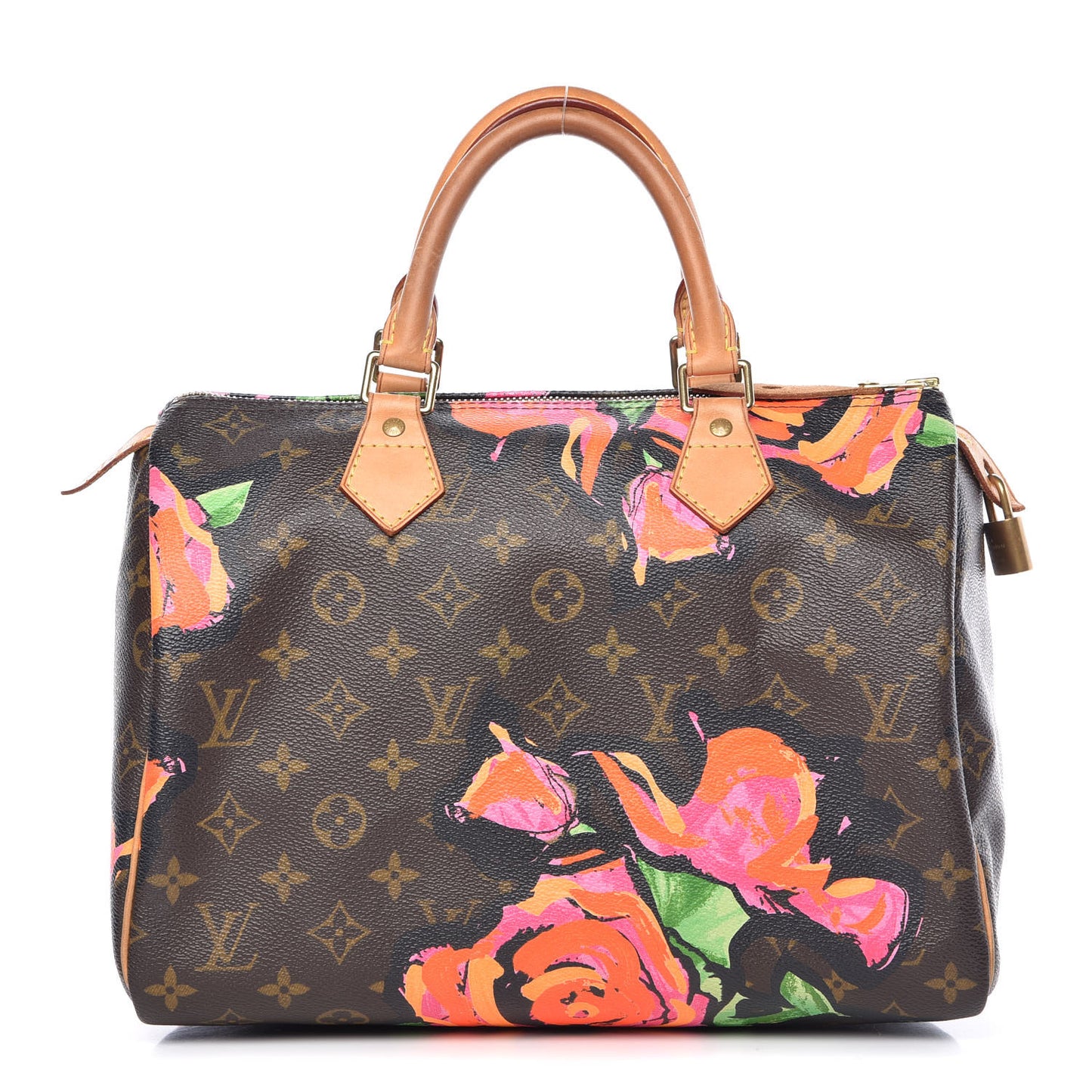 Monogram Roses Speedy 30