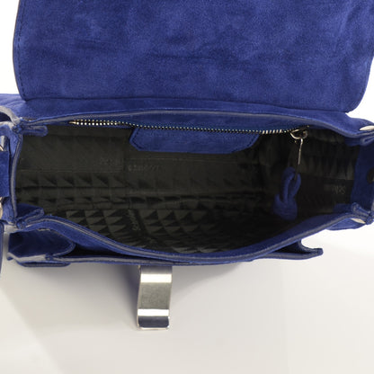 Proenza Schouler Suede PS1 Mini Pouch Messenger Violet 9 of 13