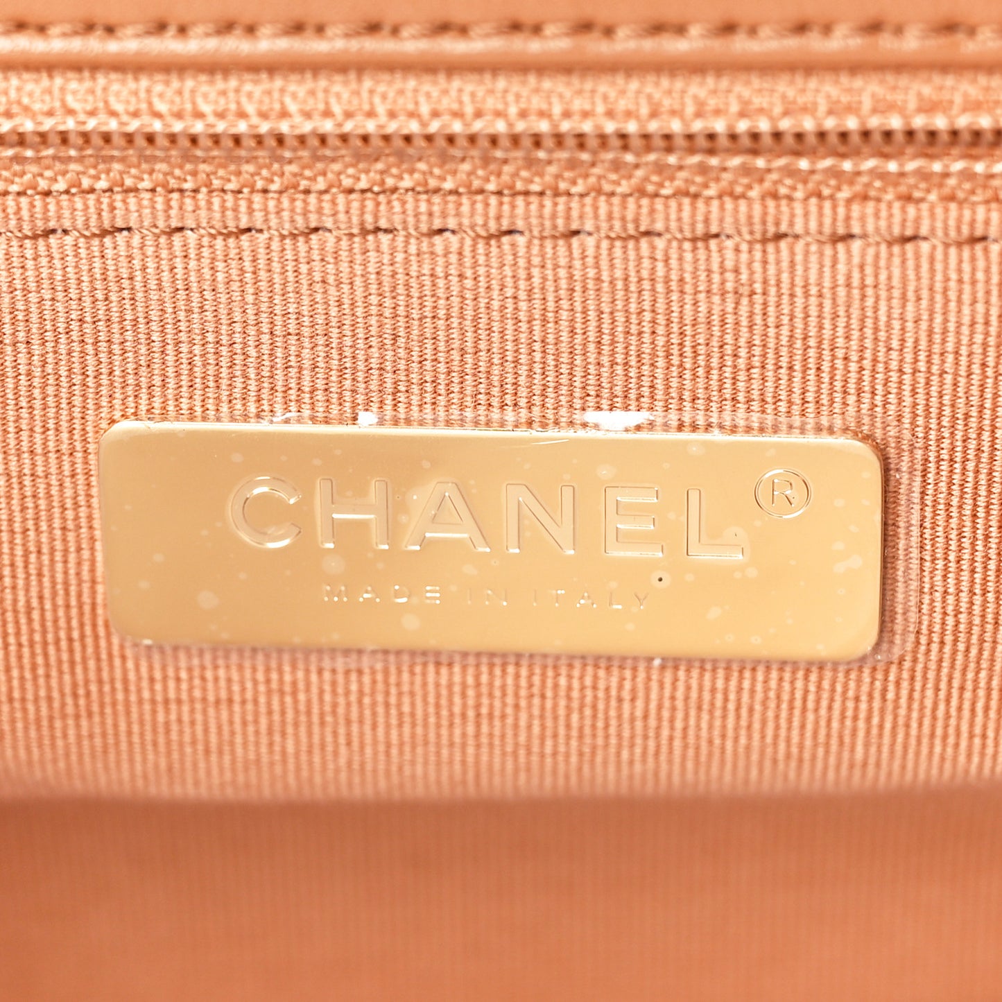 Lambskin Quilted Large Chanel 19 Flap Brown