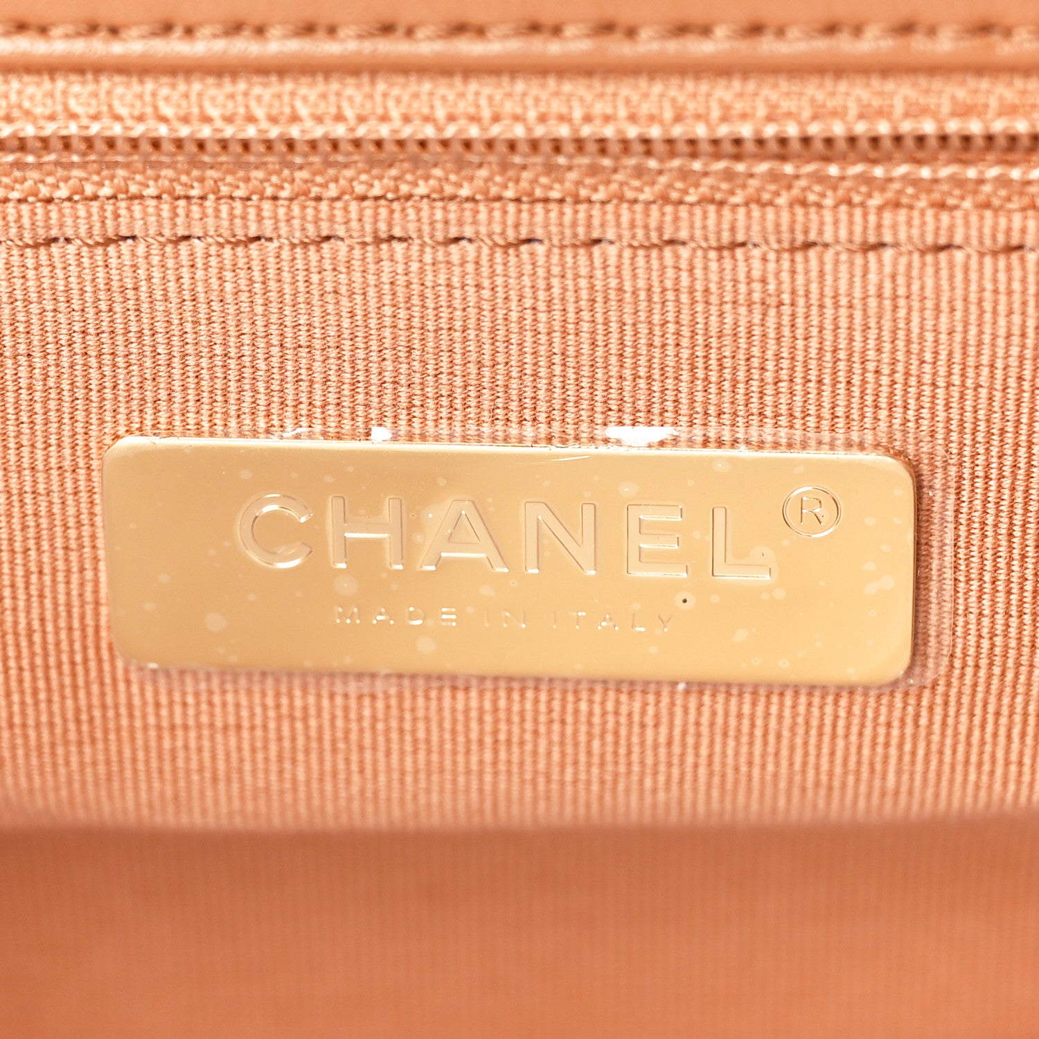 Chanel Lambskin Quilted Large Chanel 19 Flap Brown 6 of 10