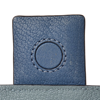 Loewe Goatskin Avenue Shoulder Bag Steel Blue 9 of 9