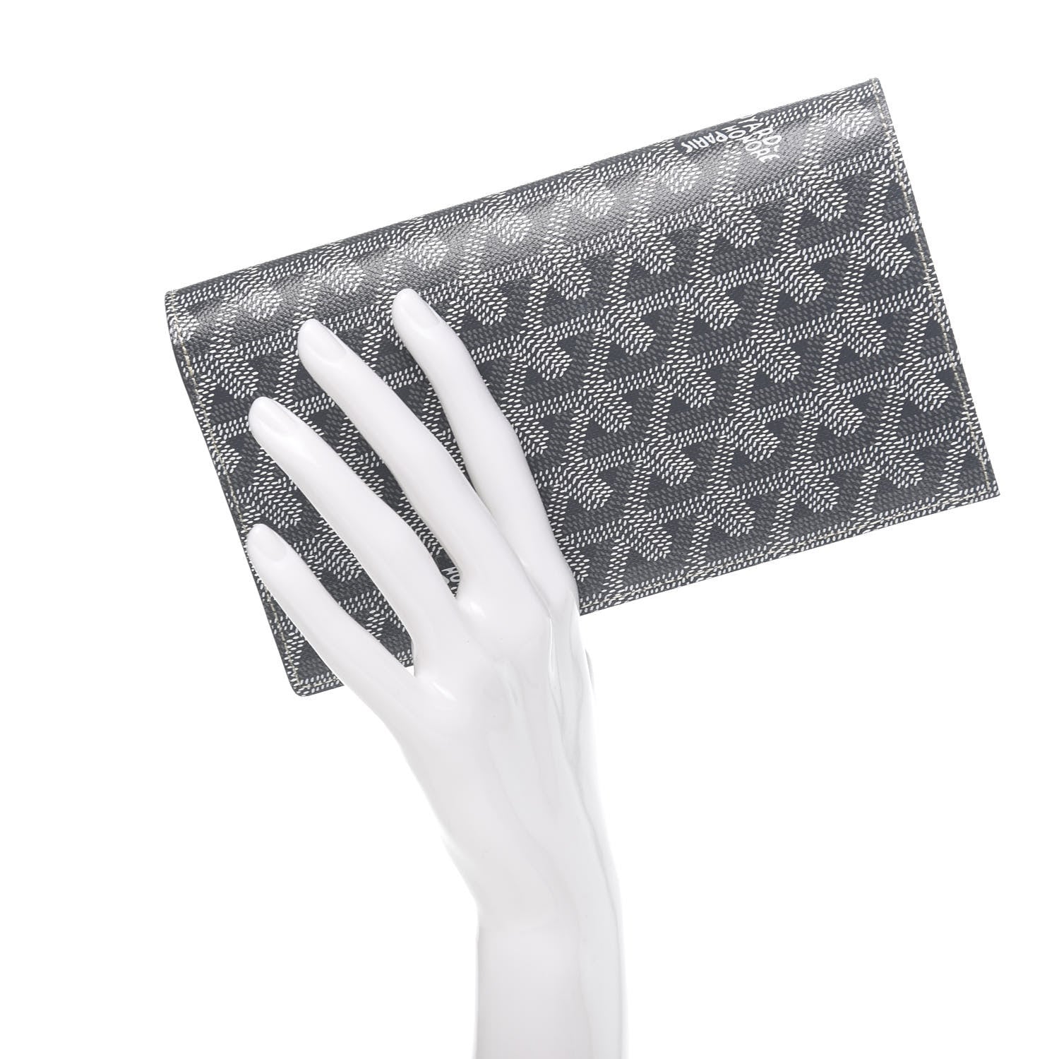 Goyard Goyardine Long Bi-Fold Wallet Grey 2 of 7