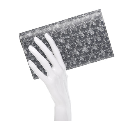 Goyard Goyardine Long Bi-Fold Wallet Grey 2 of 7